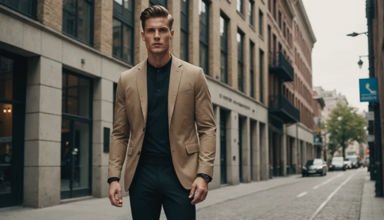 homme sport chic