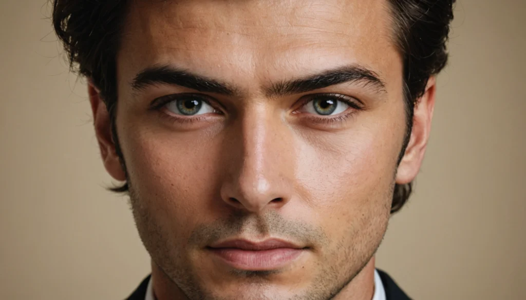 maquillage yeux homme