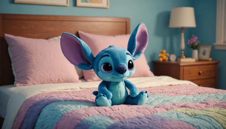 Stitch qui respire : le compagnon parfait pour rassurer les enfants