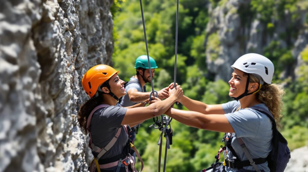 team building axé sur les sports extrêmes